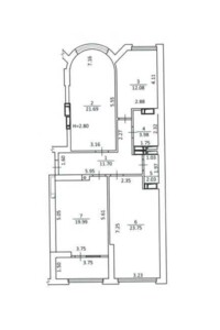 Продаж трикімнатної квартири в Києві, на вул. Завальна 10, район Дарницький фото 2