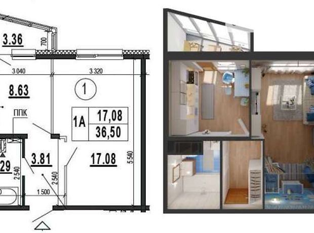 Продажа квартиры, 1 ком., Киев, р‑н. Дарницкий, ст.м. Позняки, Русовои Софии, дом 3-в Продажа квартиры, 1 ком., Киев, р‑н. Дарницкий, ст.м. Позняки, Русовои Софии, дом 3-в