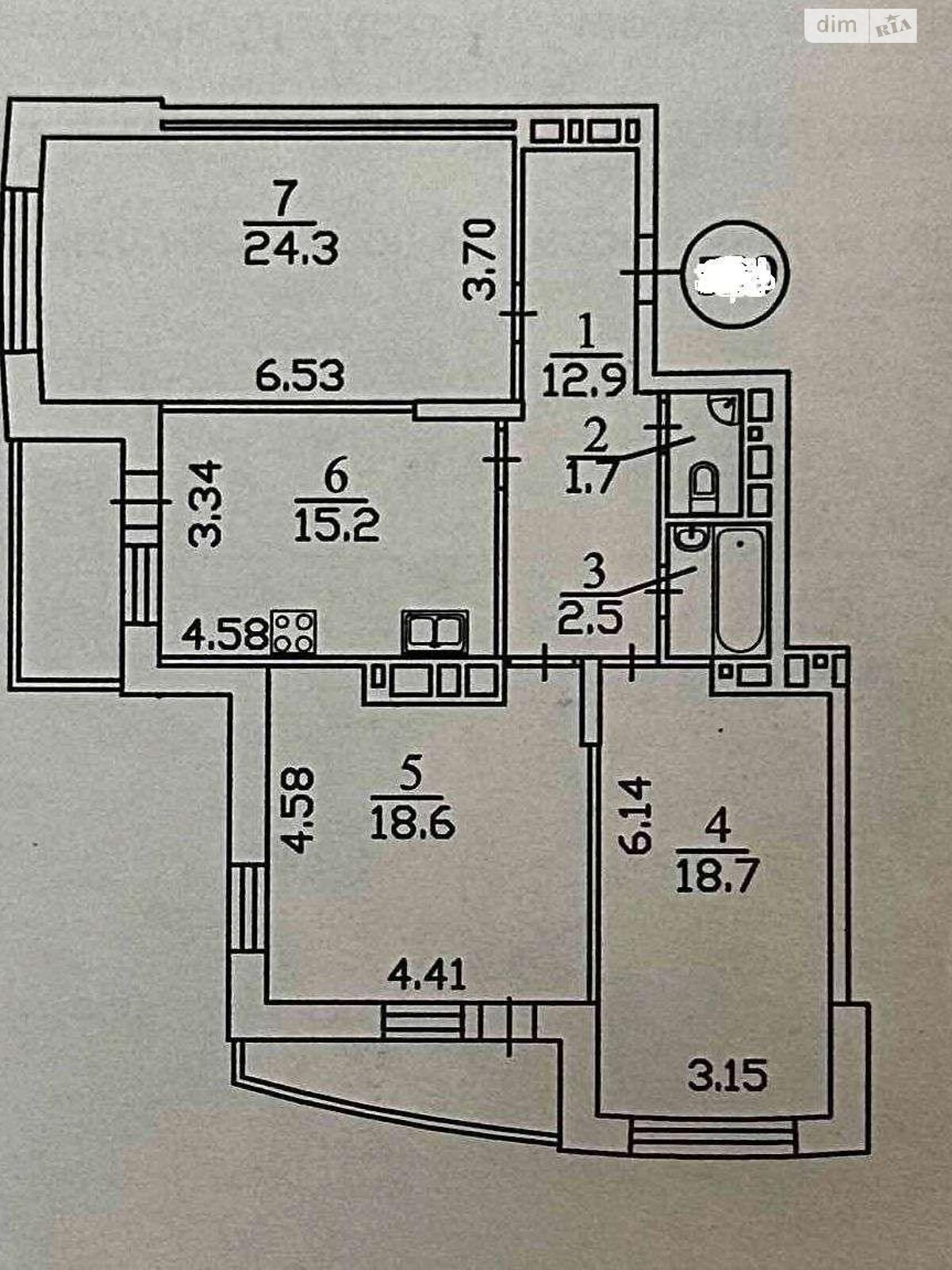 Продажа трехкомнатной квартиры в Киеве, на ул. Голосеевская 13Б, район Демеевка фото 1