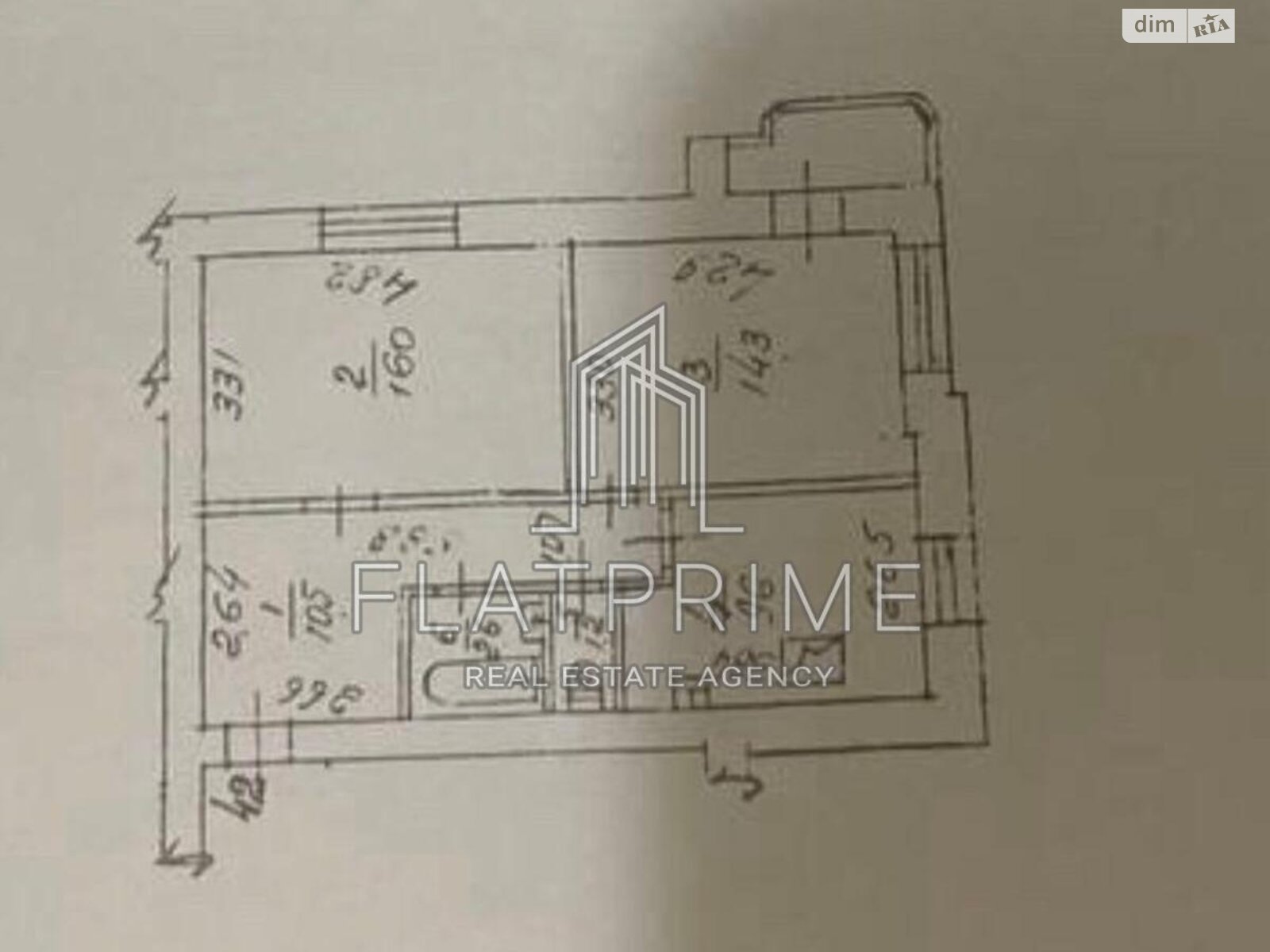 Продаж двокімнатної квартири в Києві, на просп. Валерія Лобановського 128, район Деміївка фото 1