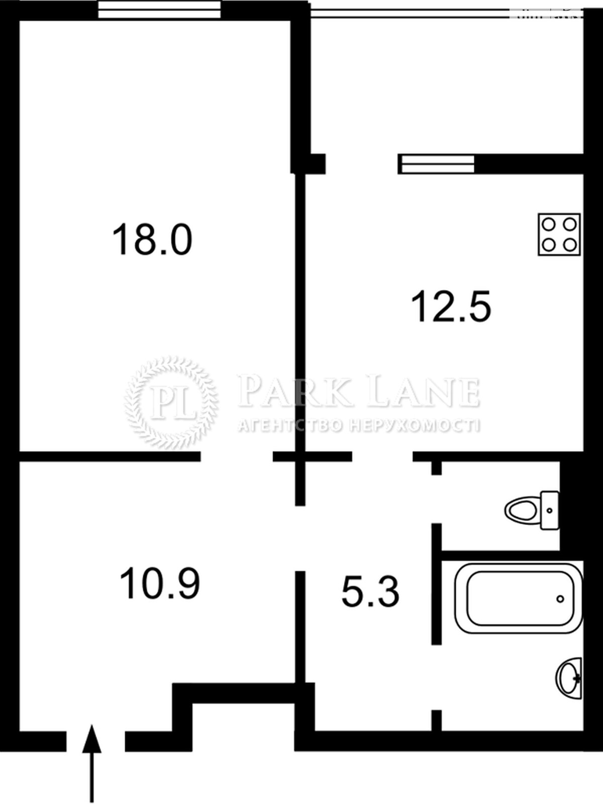 Продажа однокомнатной квартиры в Киеве, на пер. Ясиноватский 11, район Демеевка фото 1