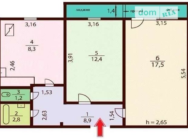 Продажа квартиры, 2 ком., Киев, р‑н. Деснянский, Бальзака Оноре де улица, дом 98/29 Продажа квартиры, 2 ком., Киев, р‑н. Деснянский, Бальзака Оноре де улица, дом 98/29