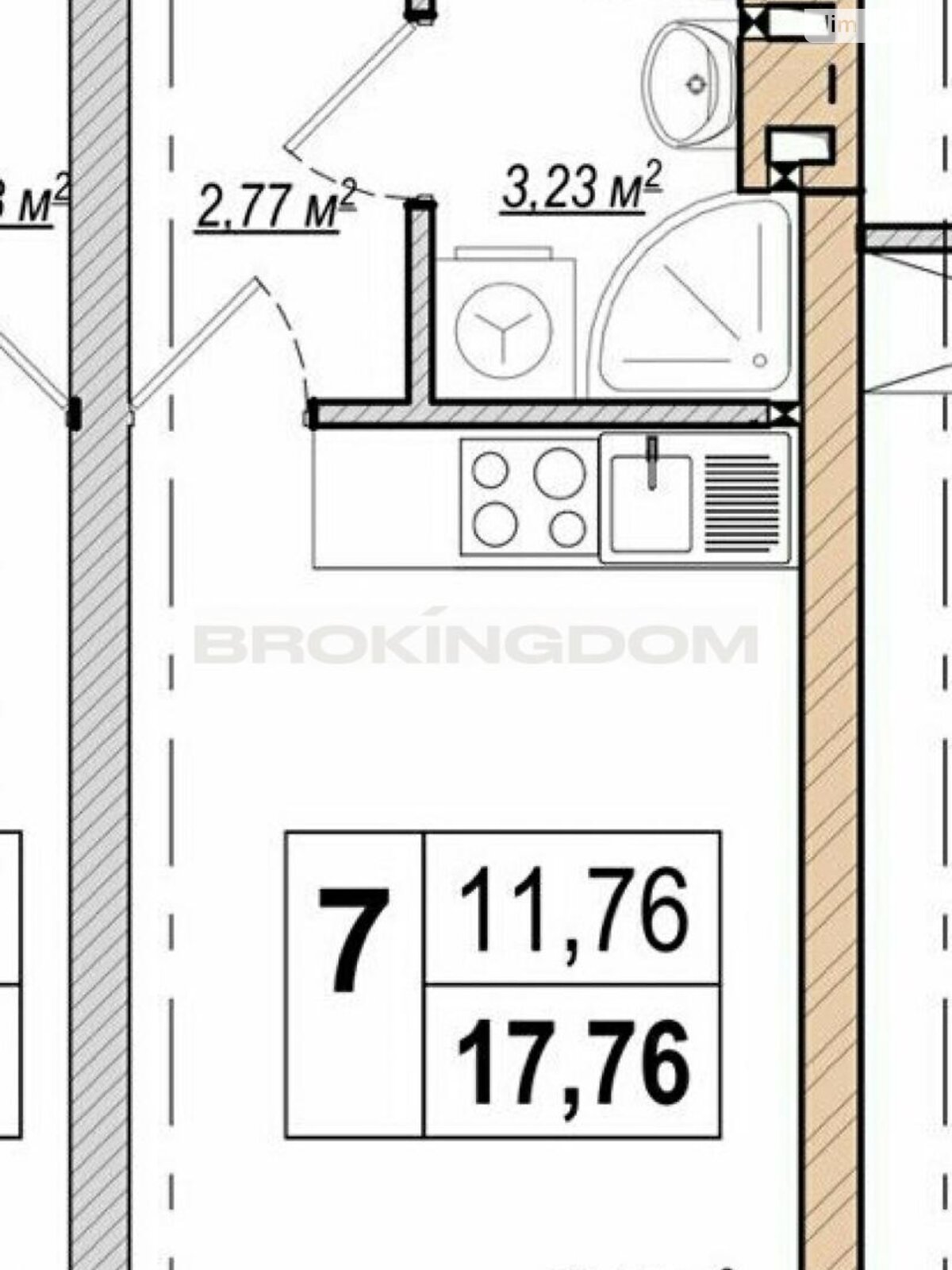 Продажа однокомнатной квартиры в Киеве, на пер. Ипсилантьевский 18, район Деснянский фото 1