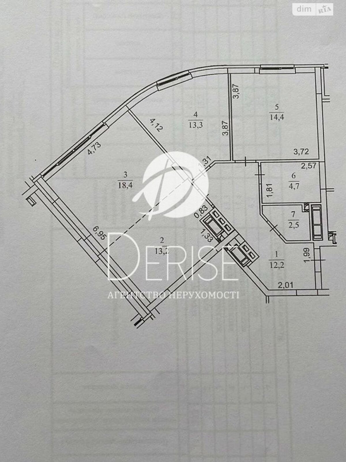 Продаж двокімнатної квартири в Києві, на вул. Воскресенська 2В, район Дніпровський фото 1