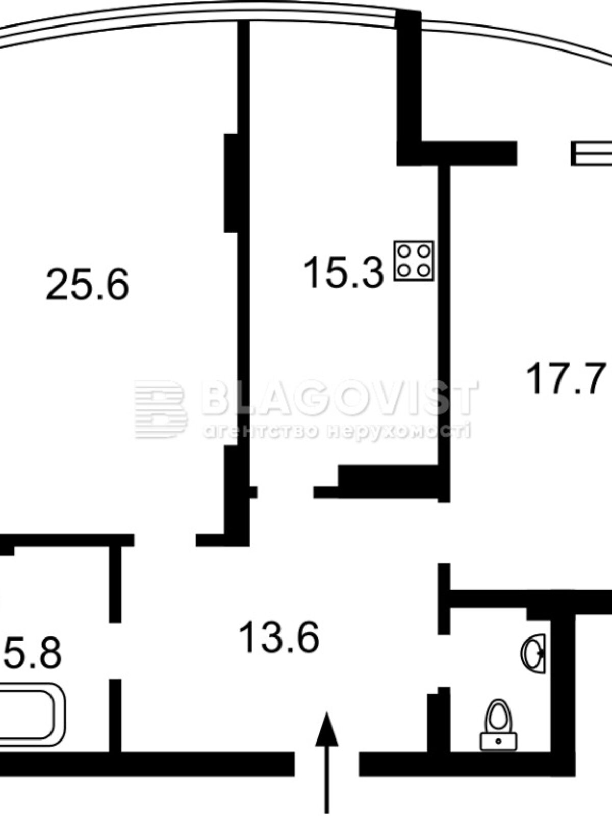 Продажа двухкомнатной квартиры в Киеве, на ул. Юрия Шумского 3А, район Днепровский фото 1