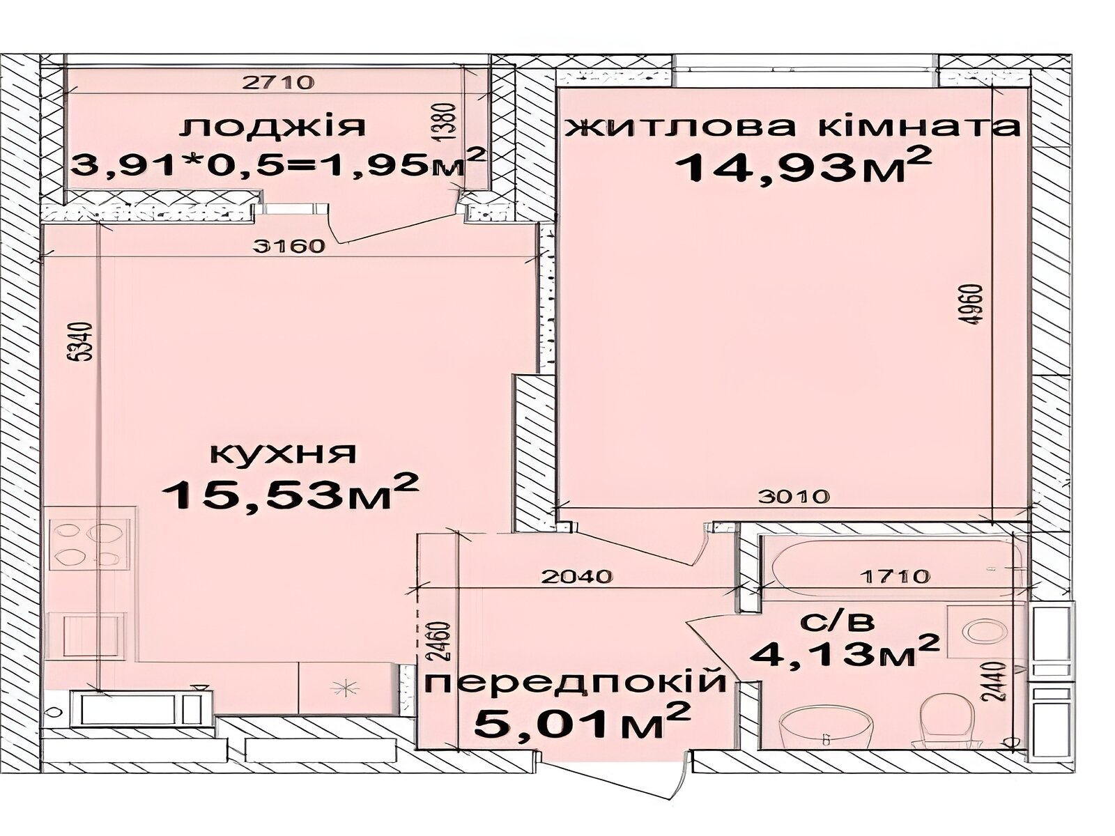 Продажа однокомнатной квартиры в Киеве, на ул. Академика Заболотного 148, район Феофания фото 1