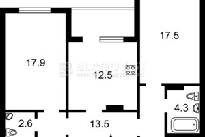 Продажа двухкомнатной квартиры в Киеве, на ул. Ломоносова 36А, район Голосеев фото 2