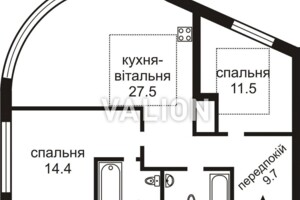 Продажа двухкомнатной квартиры в Киеве, на просп. Голосеевский 78/2, район Голосеев фото 2