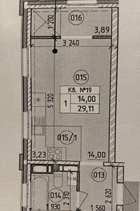 Продажа однокомнатной квартиры в Киеве, на ул. Михаила Максимовича 24, район Голосеев фото 2