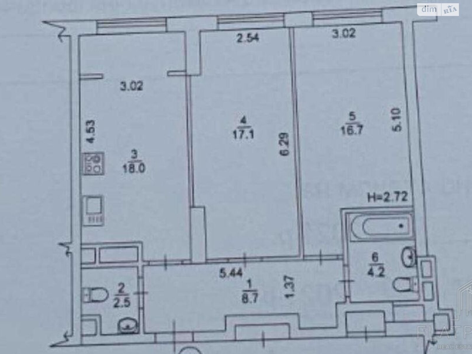 Продажа двухкомнатной квартиры в Киеве, на ул. Академика Заболотного 1Б, район Голосеевский фото 1