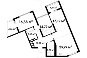 Продажа трехкомнатной квартиры в Киеве, на ул. Академика Заболотного 15Г, район Голосеевский фото 2
