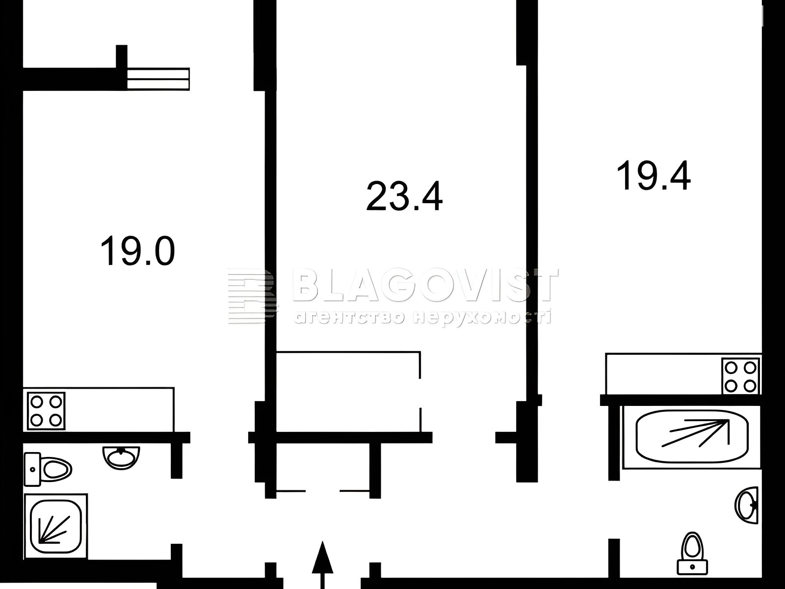 Продажа трехкомнатной квартиры в Киеве, на ул. Антоновича 44, район Голосеевский фото 1