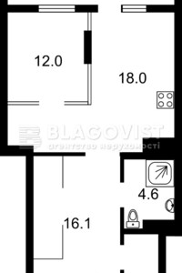 Продажа однокомнатной квартиры в Киеве, на ул. Антоновича 109, район Голосеевский фото 2