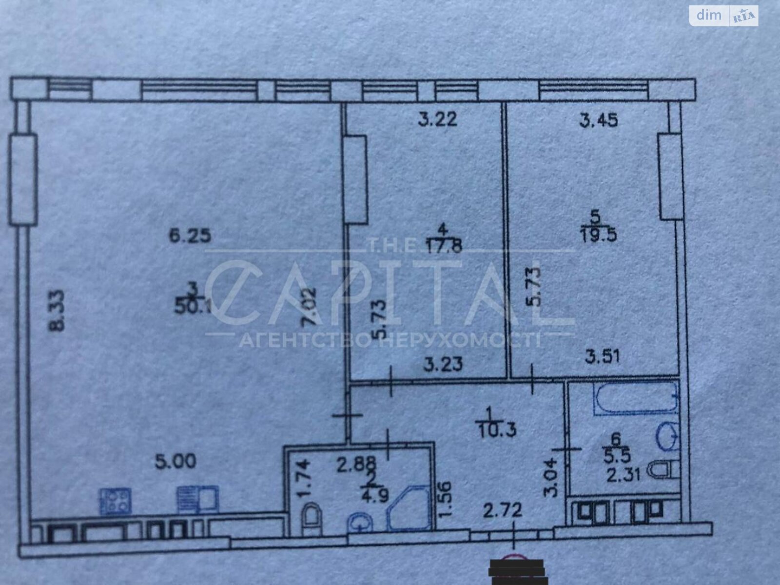 Продаж трикімнатної квартири в Києві, на просп. Берестейський 11, район Шевченківський фото 1