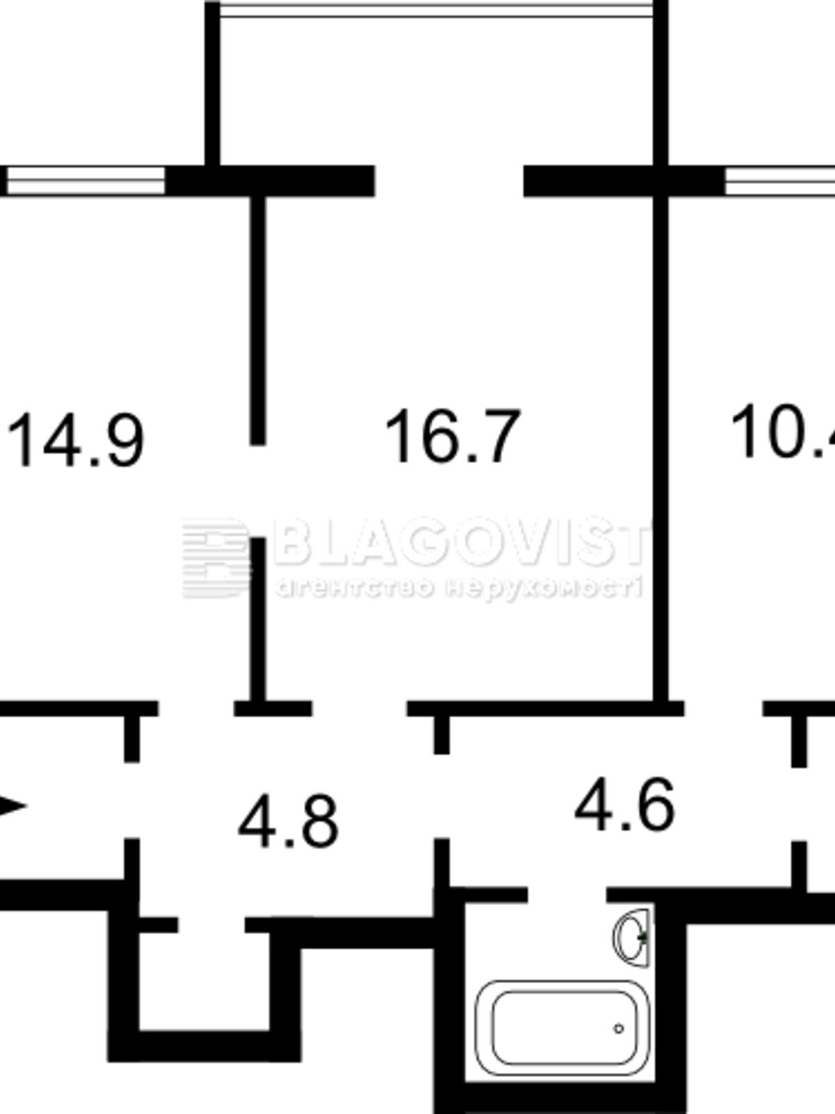 Продажа двухкомнатной квартиры в Киеве, на ул. Большая Васильковская 36, район Голосеевский фото 1