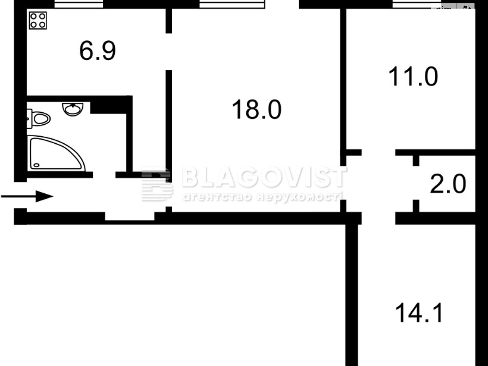 Продажа трехкомнатной квартиры в Киеве, на ул. Большая Васильковская 102, район Голосеевский фото 1