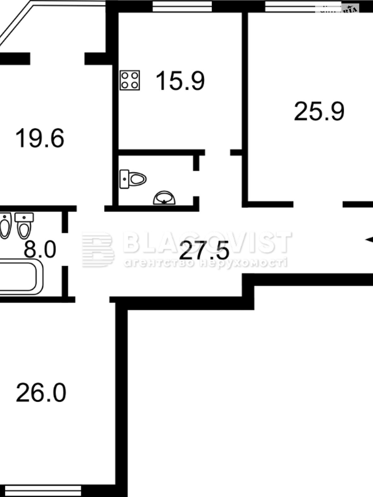 Продажа трехкомнатной квартиры в Киеве, на ул. Демеевская 13, район Голосеевский фото 1