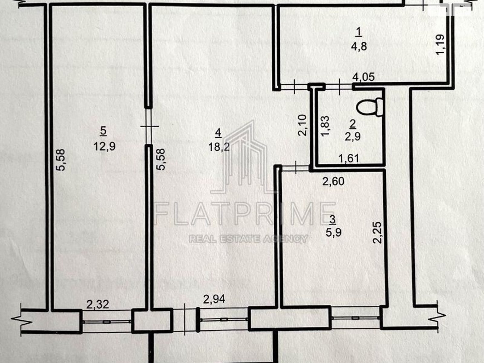 Продажа двухкомнатной квартиры в Киеве, на ул. Добрый Путь 5А, район Голосеевский фото 1