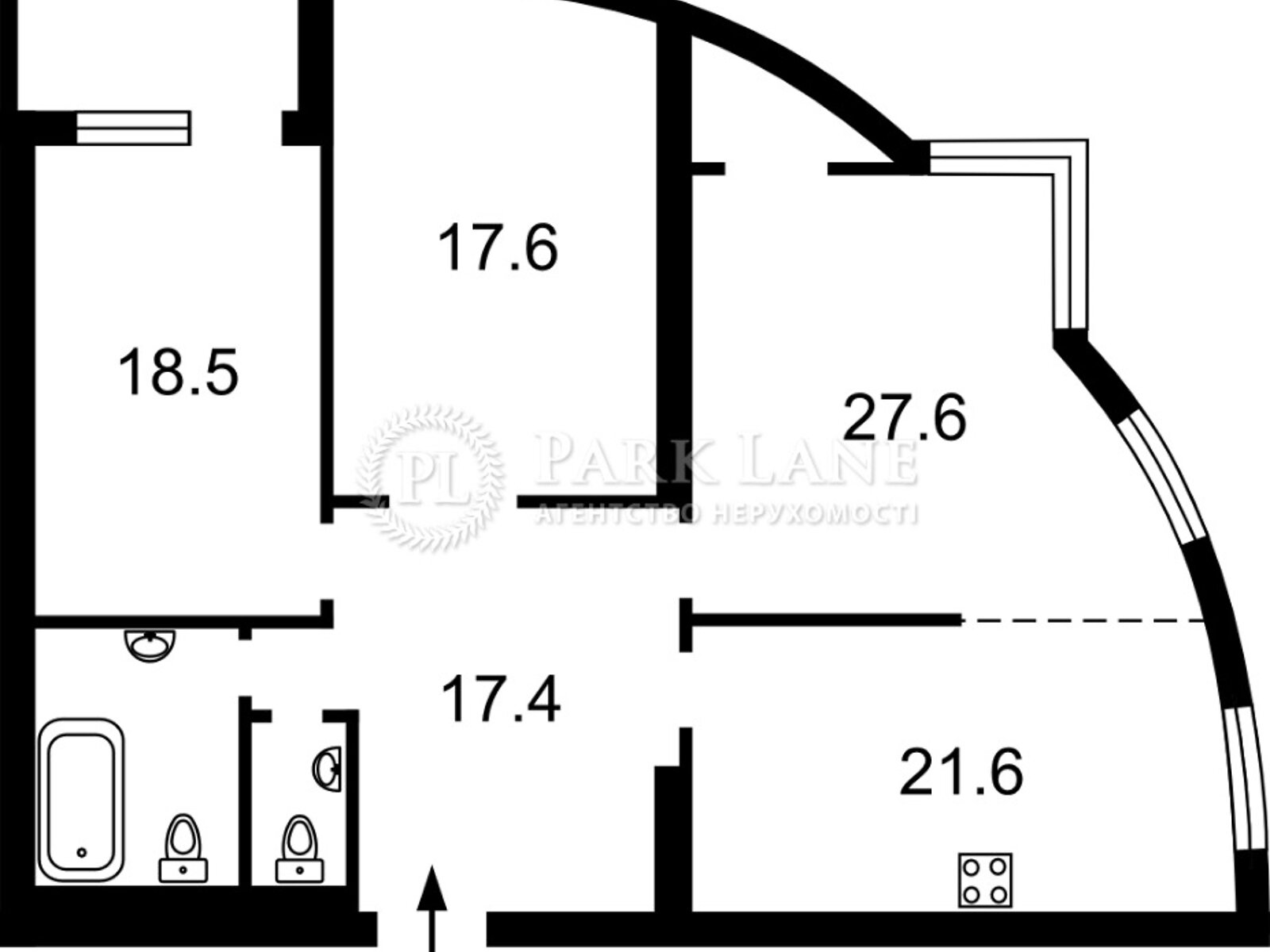 Продажа двухкомнатной квартиры в Киеве, на просп. Голосеевский 68, район Голосеевский фото 1