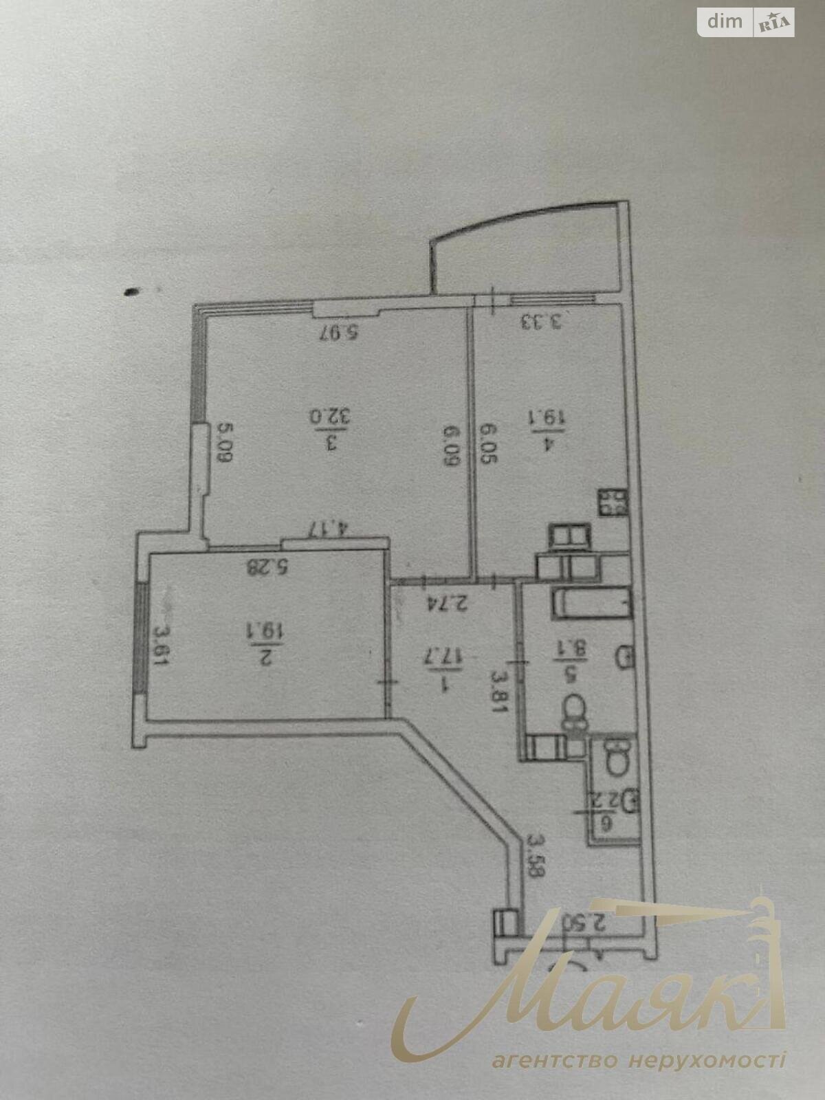 Продаж трикімнатної квартири в Києві, на просп. Голосіївський 60, район Голосіївський фото 1 Продаж трикімнатної квартири в Києві, на просп. Голосіївський 60, район Голосіївський фото 1