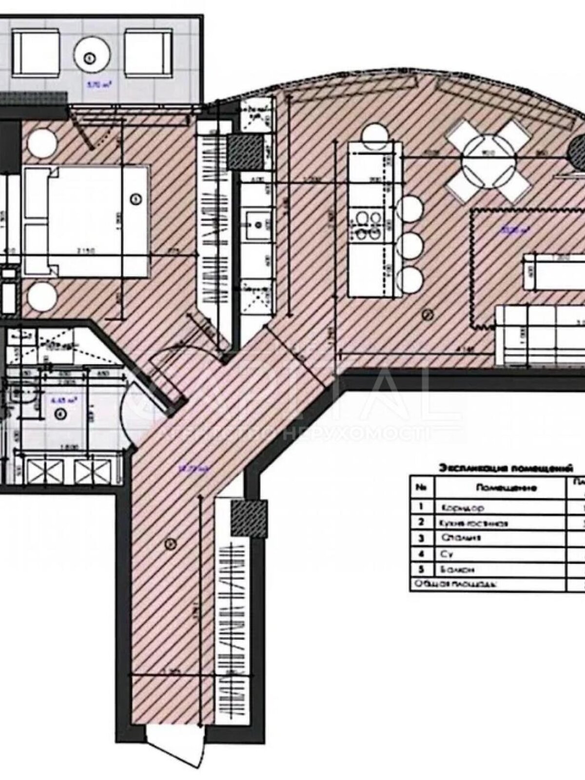 Продаж двокімнатної квартири в Києві, на вул. Казимира Малевича 48, район Голосіївський фото 1