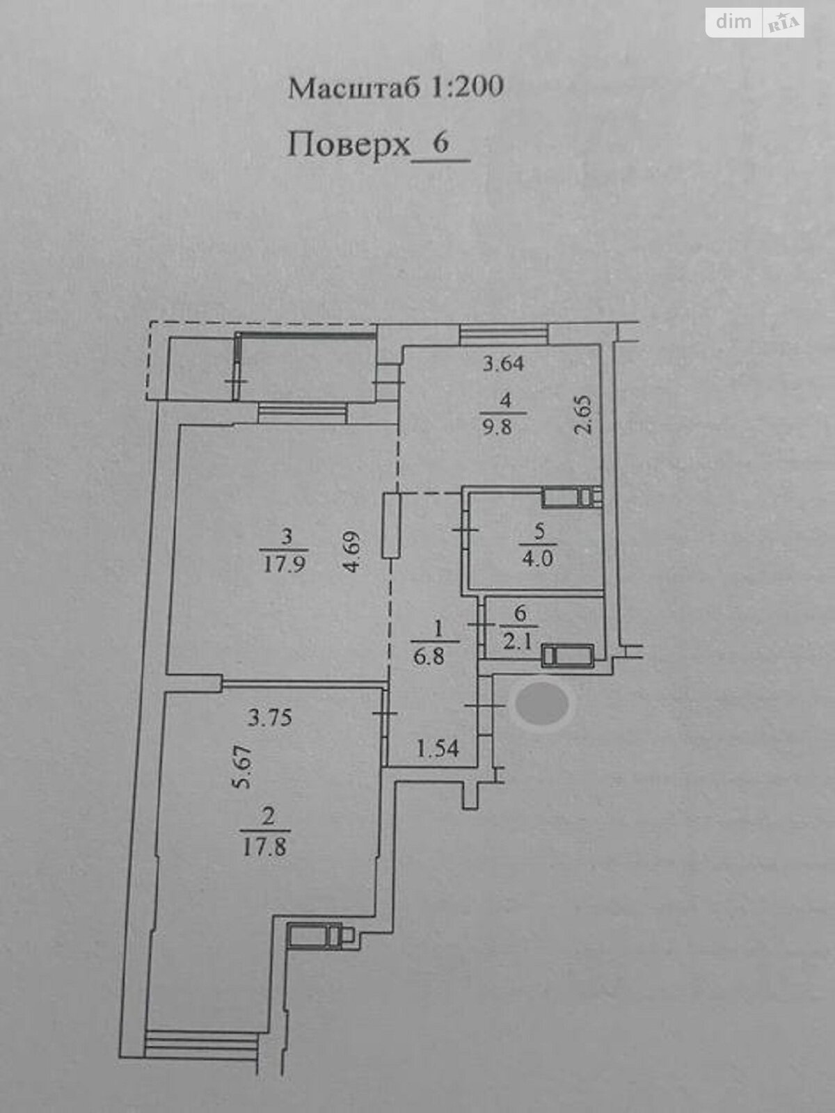 Продаж двокімнатної квартири в Києві, на вул. Кустанайська 13, район Голосіївський фото 1