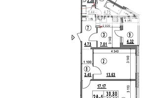 Продажа двухкомнатной квартиры в Киеве, на ул. Ломоносова 15, район Голосеевский фото 2