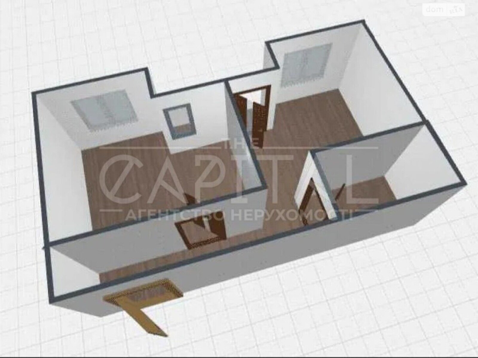 Продажа однокомнатной квартиры в Киеве, на ул. Гетманская 1А, район Голосеевский фото 1