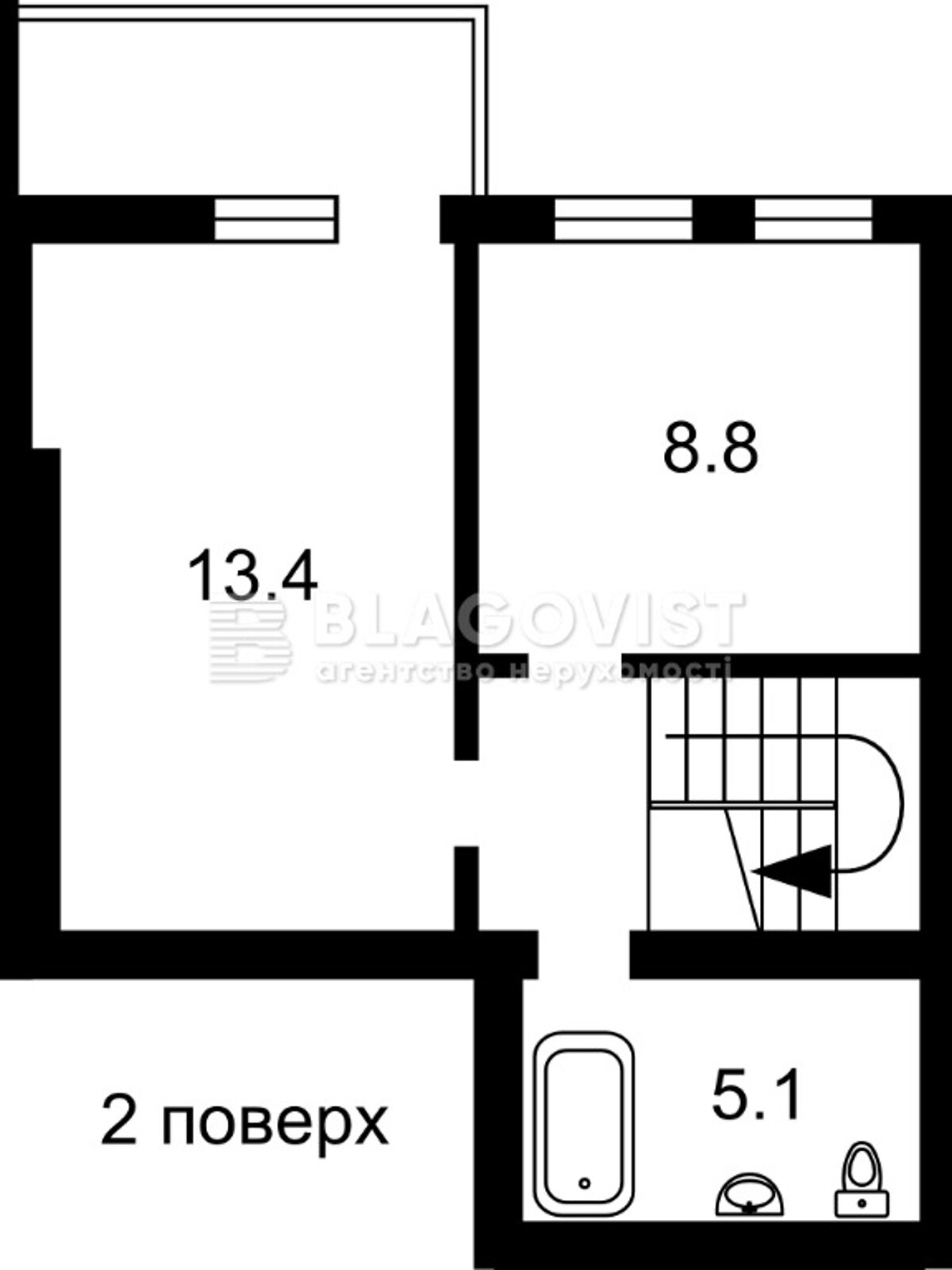 Продаж двокімнатної квартири в Києві, на вул. Метрологічна 58А, район Голосіївський фото 1