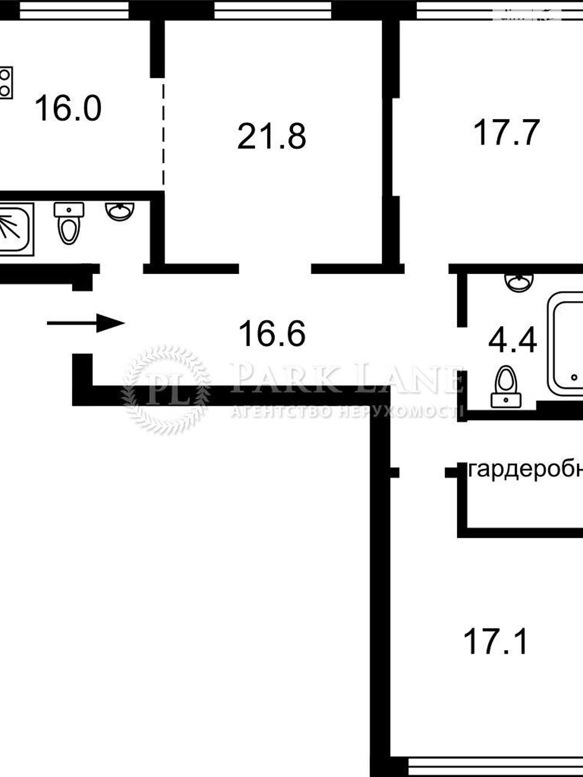Продажа трехкомнатной квартиры в Киеве, на ул. Михаила Максимовича 32А, район Голосеевский фото 1