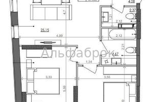 Продажа двухкомнатной квартиры в Киеве, на шоссе Надднепрянское 2а, район Голосеевский фото 2