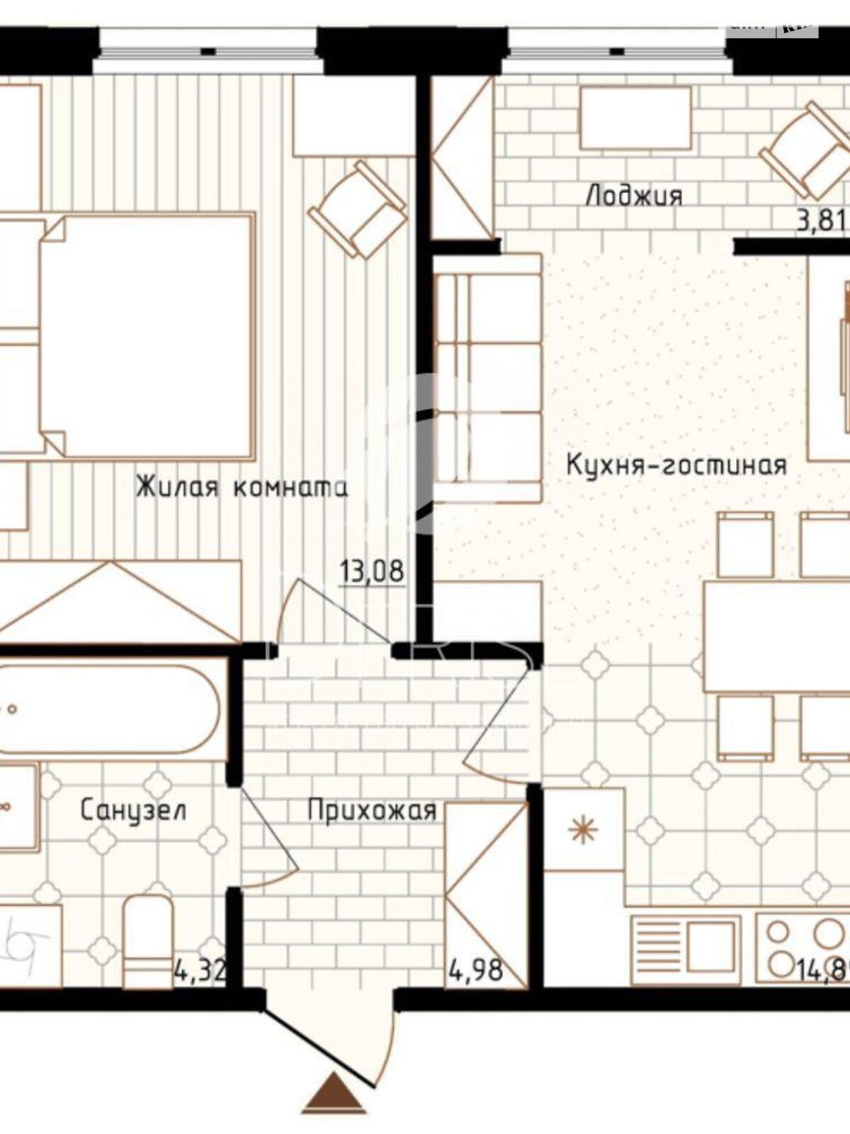 Продажа однокомнатной квартиры в Киеве, на ул. Михаила Максимовича 24, район Голосеевский фото 1 Продажа однокомнатной квартиры в Киеве, на ул. Михаила Максимовича 24, район Голосеевский фото 1