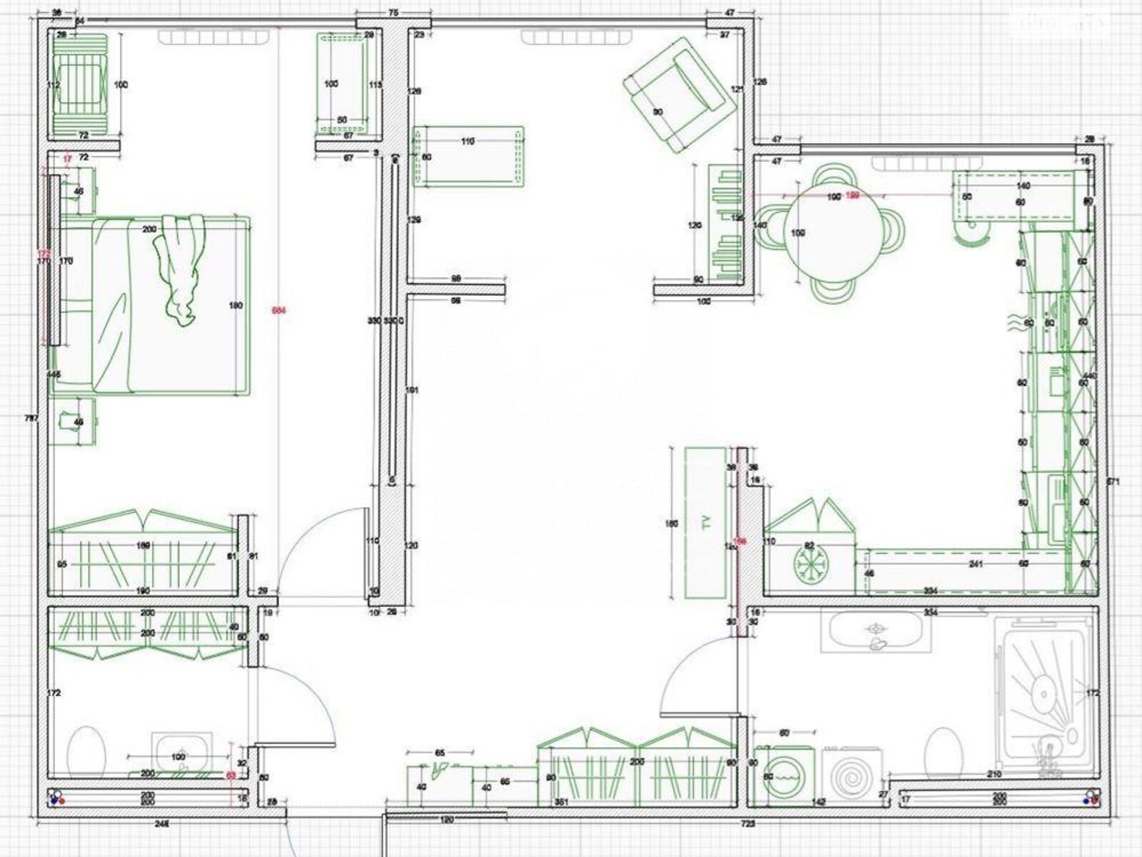 Продажа двухкомнатной квартиры в Киеве, на ул. Михаила Максимовича 32, район Голосеевский фото 1