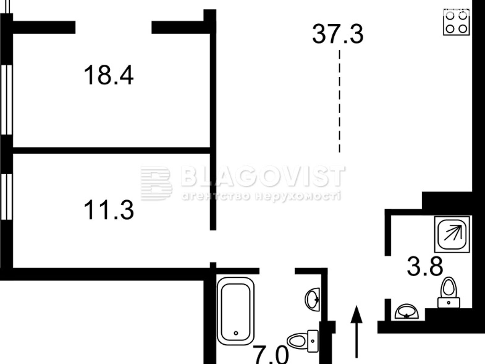 Продажа двухкомнатной квартиры в Киеве, на ул. Паньковская 20/82, район Голосеевский фото 1