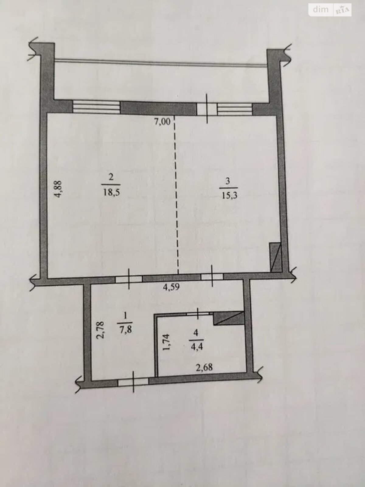 Продажа однокомнатной квартиры в Киеве, на ул. Пригородная 24, район Голосеевский фото 1