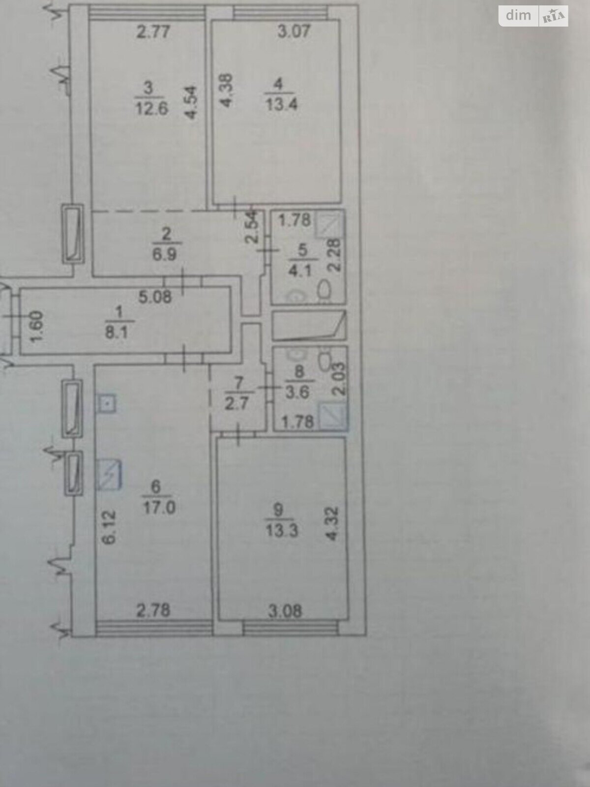 Продажа трехкомнатной квартиры в Киеве, на ул. Ракетная 24, район Голосеевский фото 1