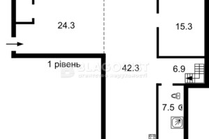 Продажа пятикомнатной квартиры в Киеве, на ул. Саксаганского 60, район Голосеевский фото 2