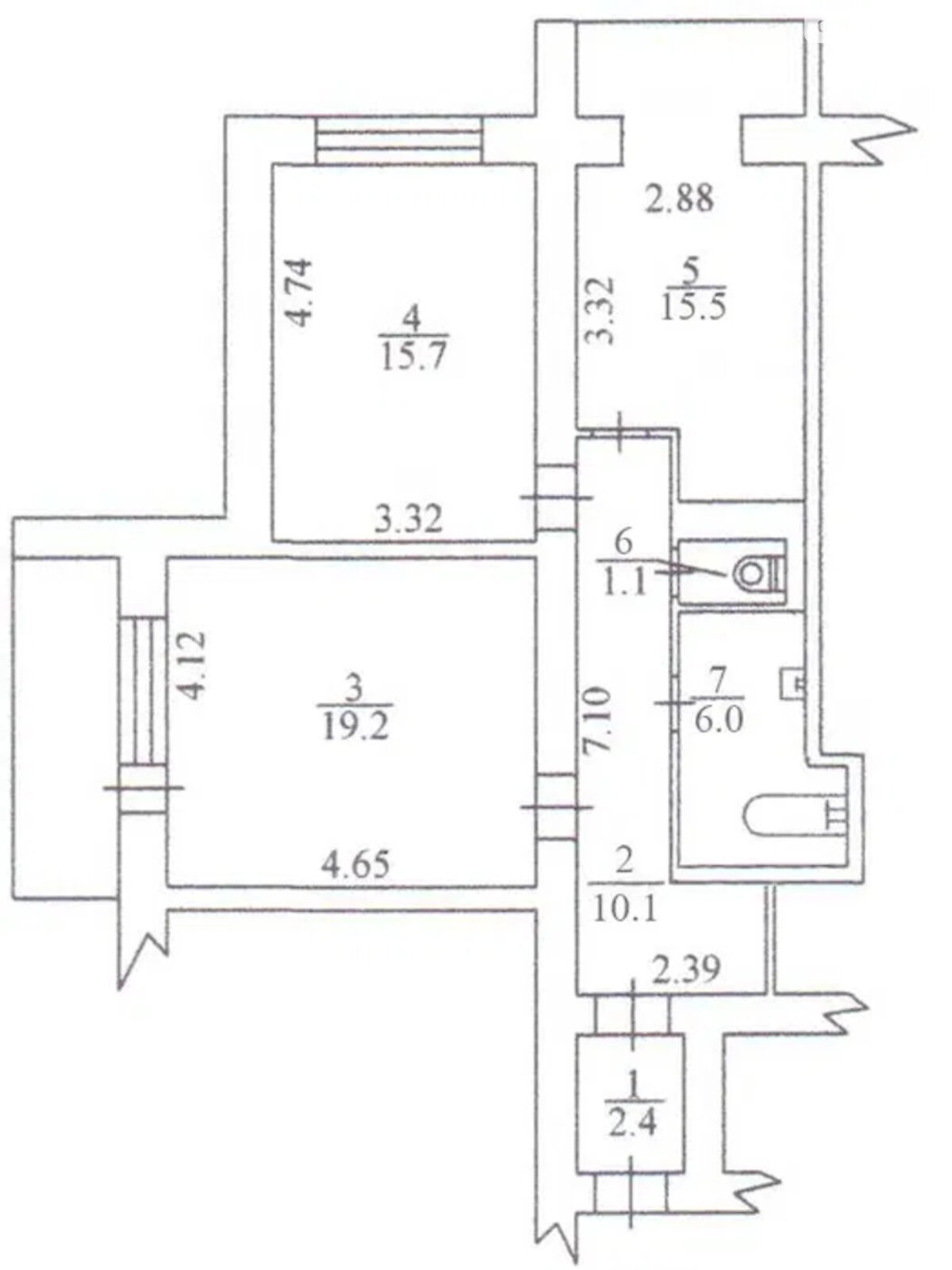 Продажа двухкомнатной квартиры в Киеве, на ул. Тарасовская 36А, район Голосеевский фото 1