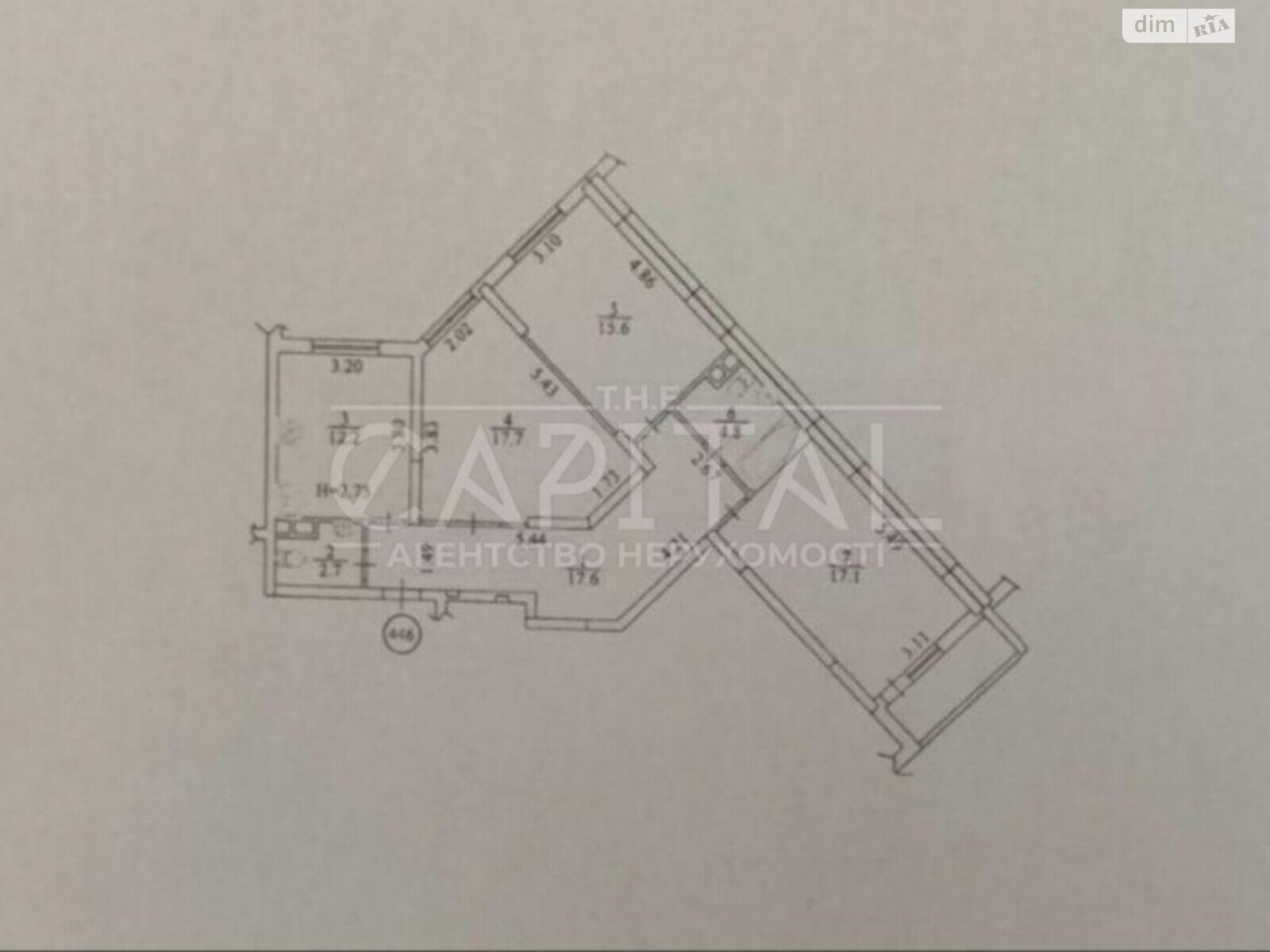 Продажа трехкомнатной квартиры в Киеве, на ул. Ломоносова 46/1, район Голосеевский фото 1