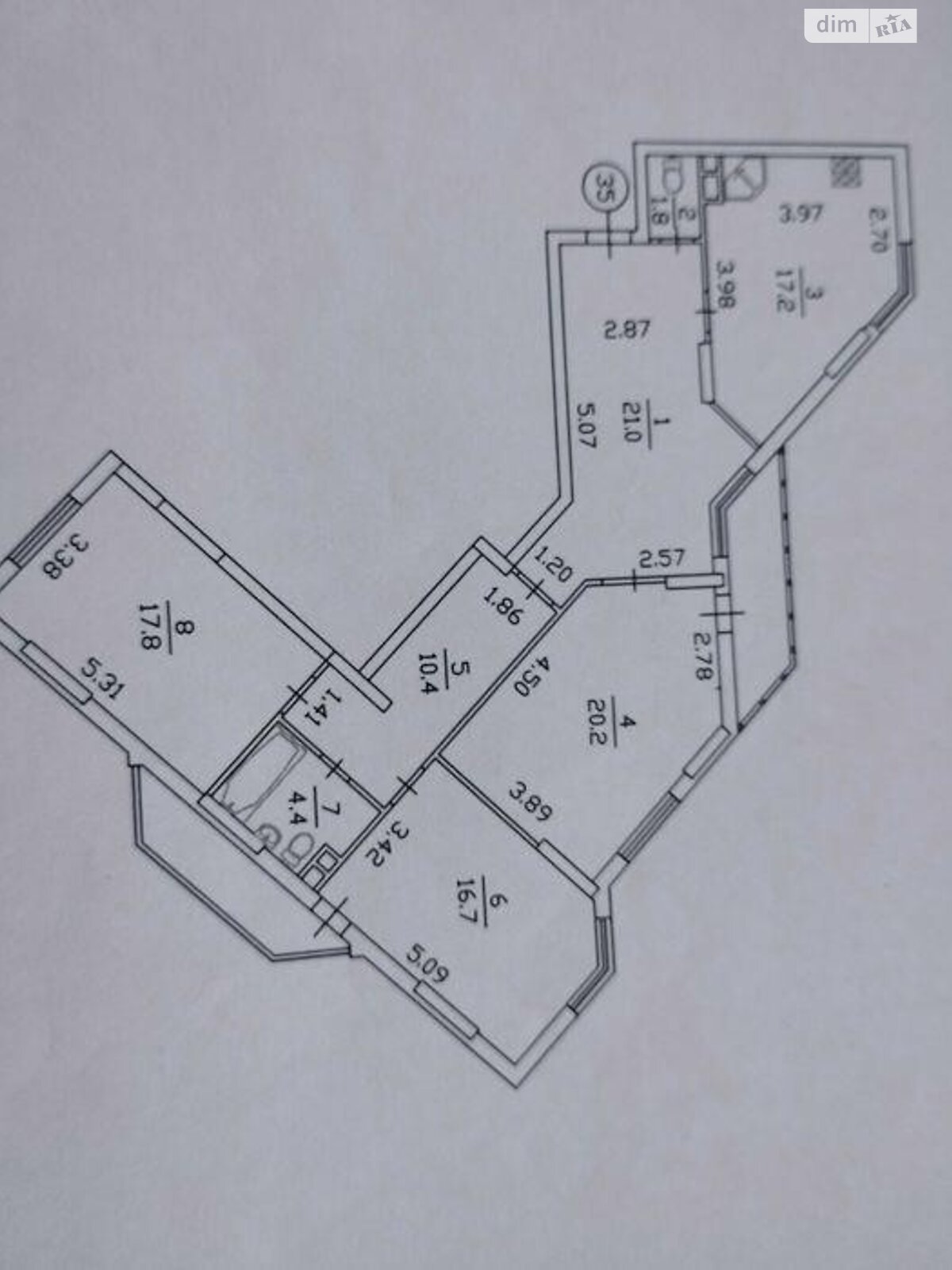 Продажа трехкомнатной квартиры в Киеве, на ул. Степана Рудницкого 5, район Голосеевский фото 1