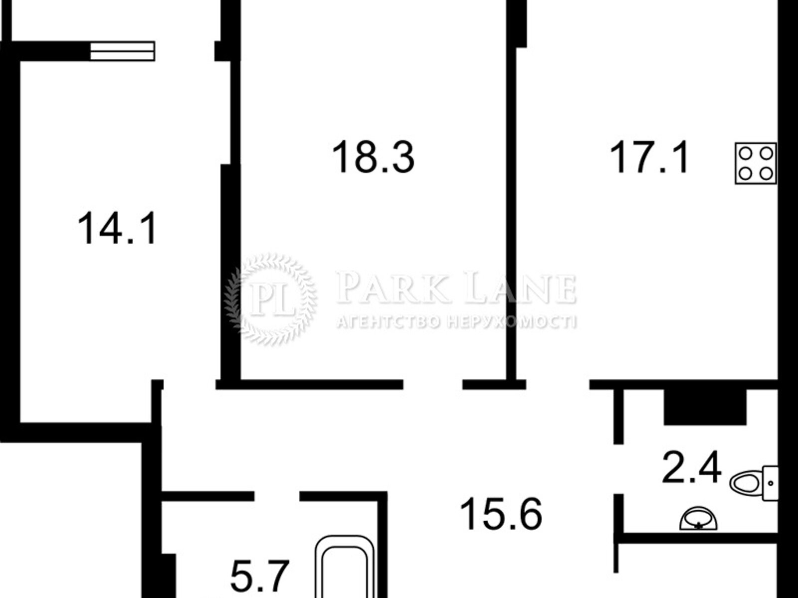 Продажа двухкомнатной квартиры в Киеве, на ул. Ревуцкого 40Г, район Харьковский Массив фото 1