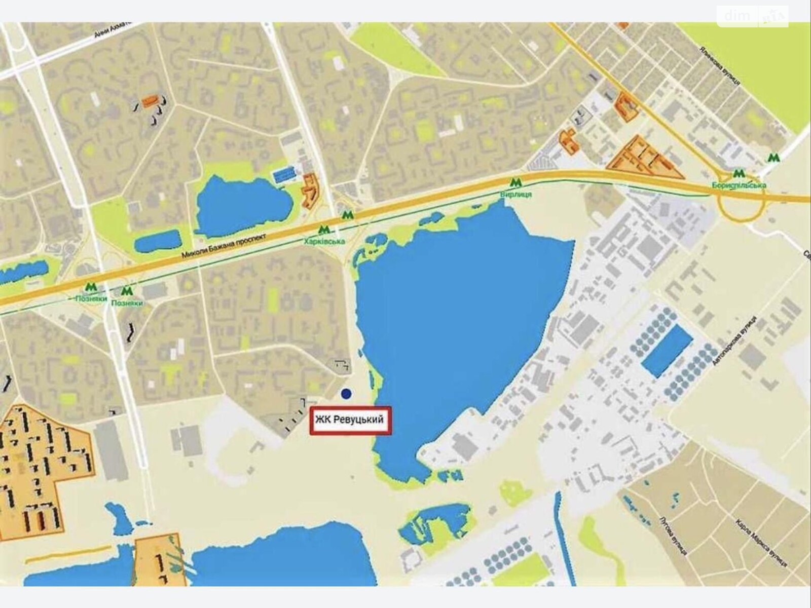 Продаж однокімнатної квартири в Києві, на вул. Ревуцького 54Б, район Харківський Масив фото 1 Продаж однокімнатної квартири в Києві, на вул. Ревуцького 54Б, район Харківський Масив фото 1