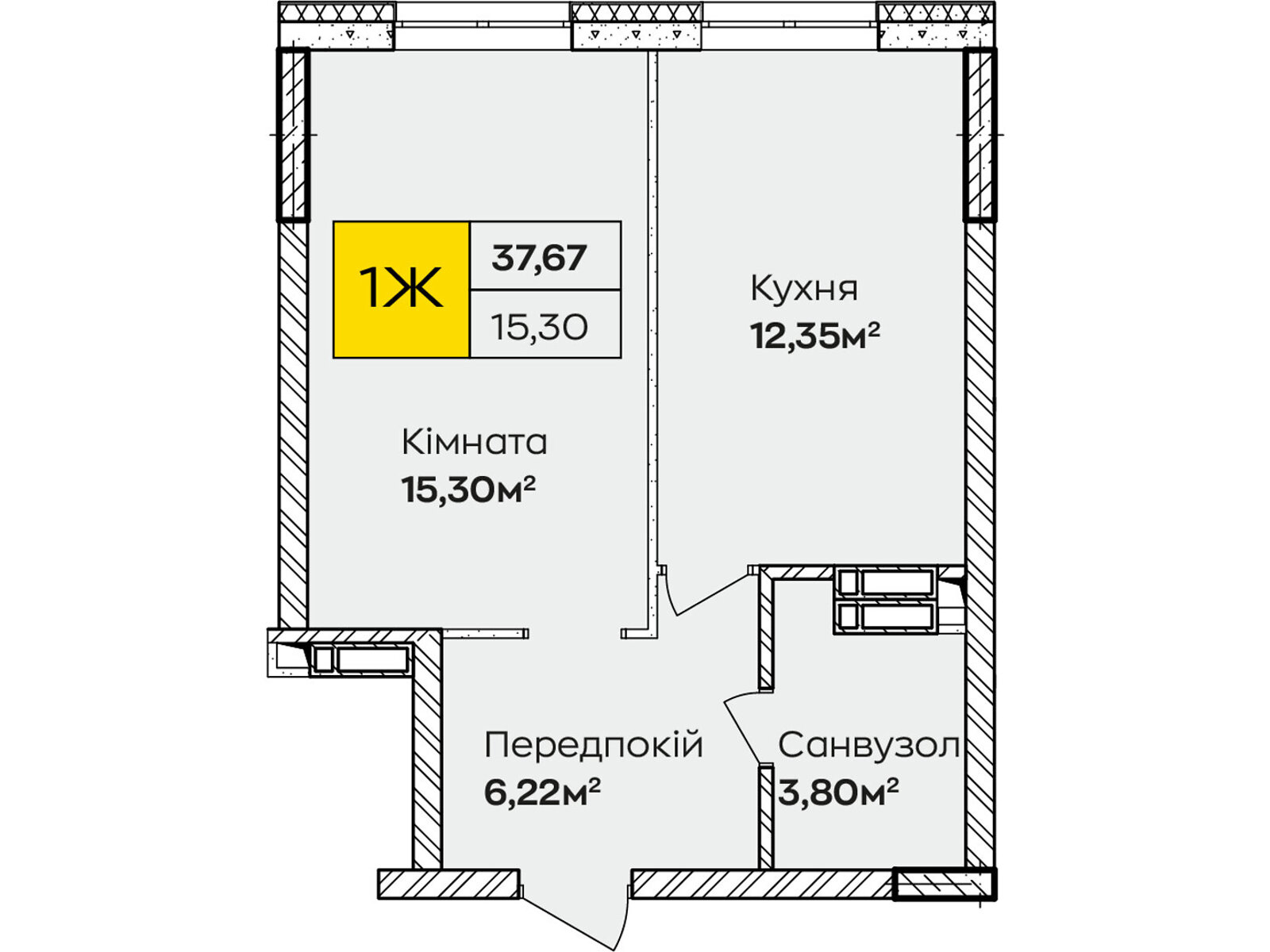 Продаж однокімнатної квартири в Києві, на вул. Івана Кочерги 17А, фото 1 Продаж однокімнатної квартири в Києві, на вул. Івана Кочерги 17А, фото 1