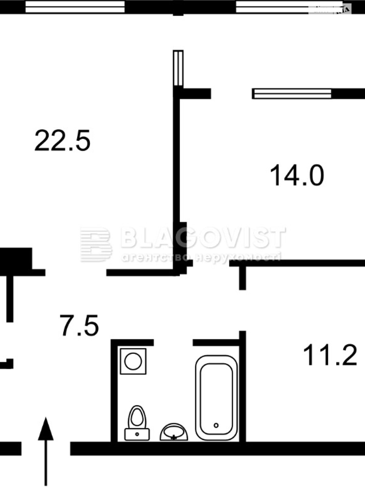 Продажа двухкомнатной квартиры в Киеве, на ул. Ивана Выговского 44, фото 1