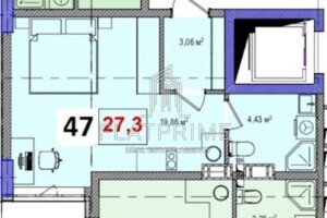 Продажа однокомнатной квартиры в Киеве, на ул. Вишневая, район Жуляны фото 2