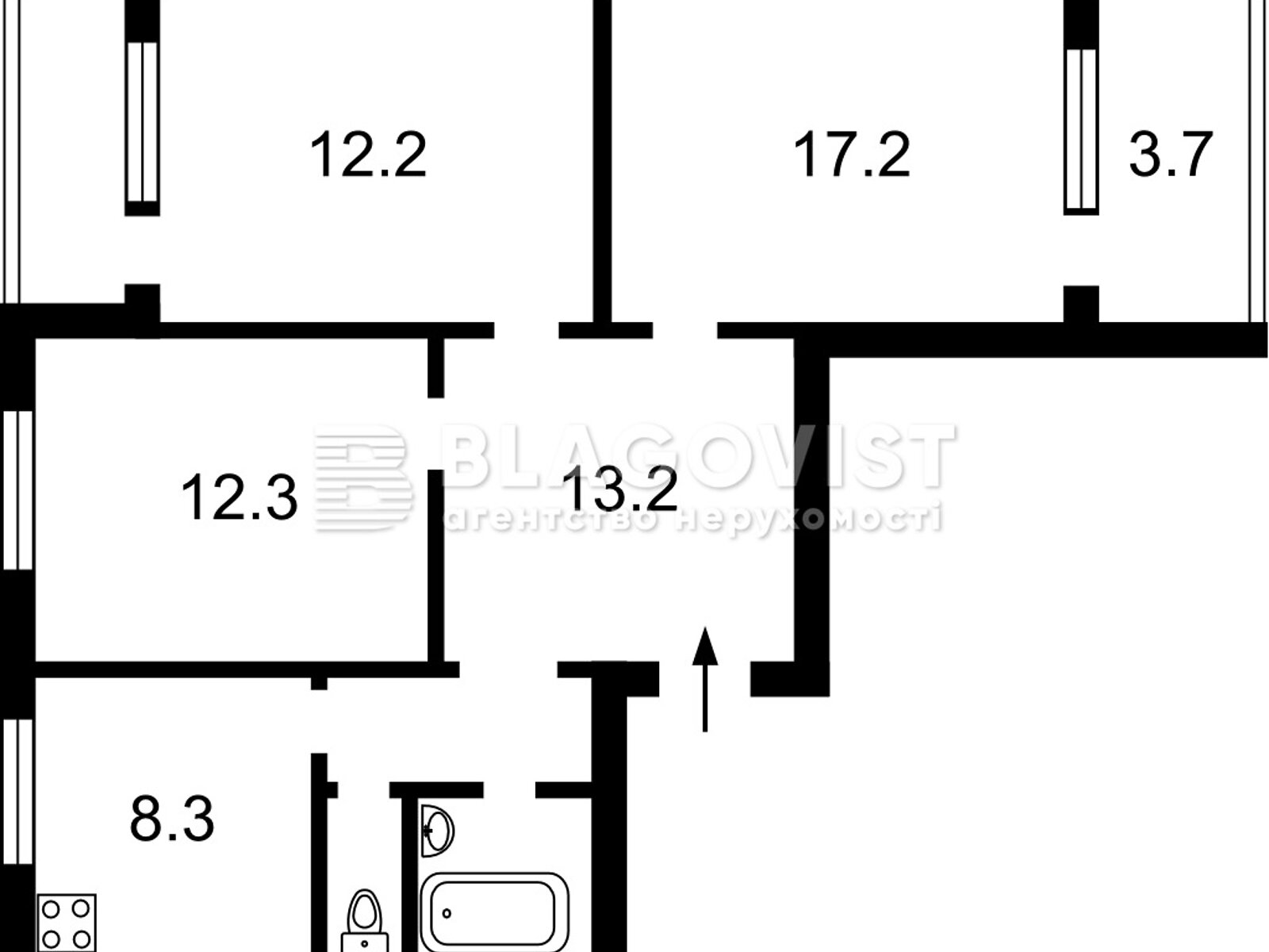 Продажа трехкомнатной квартиры в Киеве, на ул. Гетьмана Вадима 44, район Караваевы Дачи фото 1 Продажа трехкомнатной квартиры в Киеве, на ул. Гетьмана Вадима 44, район Караваевы Дачи фото 1