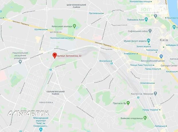 Продажа однокомнатной квартиры в Киеве, на ул. Железнодорожная 32, район Караваевы Дачи фото 1 Продажа однокомнатной квартиры в Киеве, на ул. Железнодорожная 32, район Караваевы Дачи фото 1