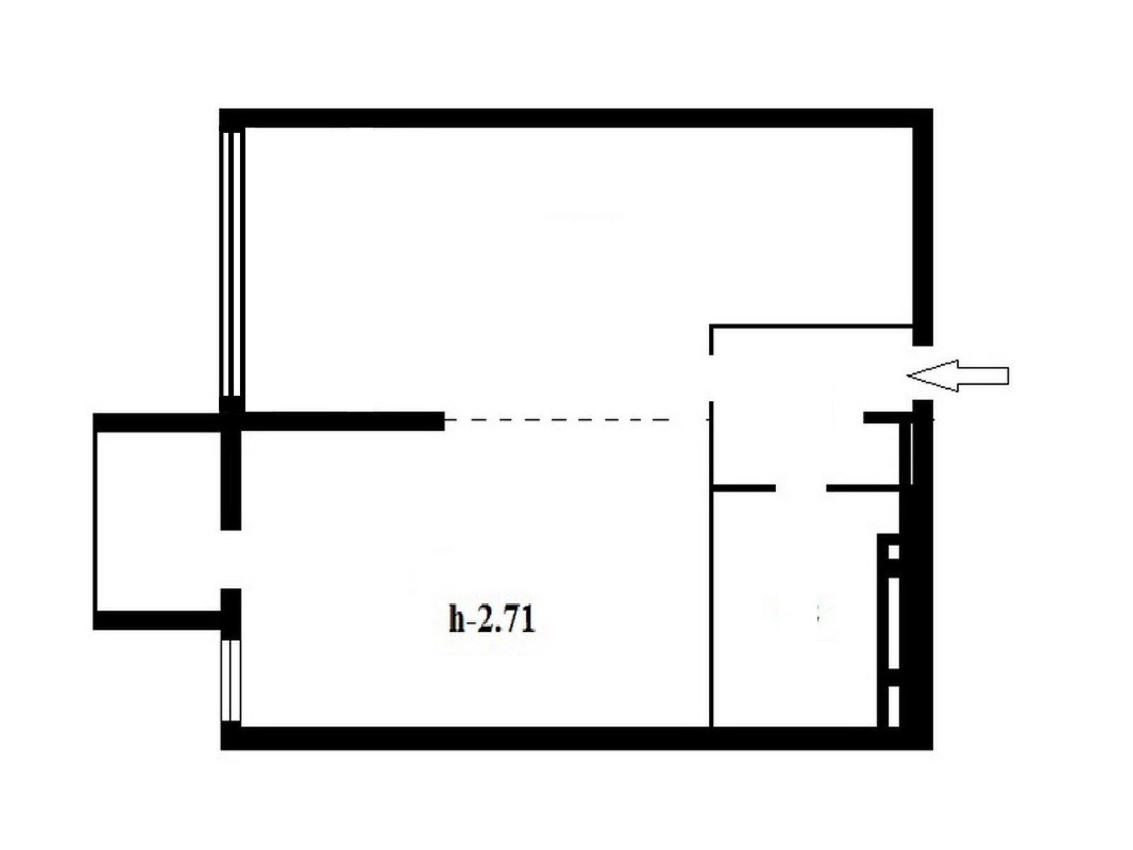 Продажа однокомнатной квартиры в Киеве, на ул. Нижнеключевая 14, район Караваевы Дачи фото 1