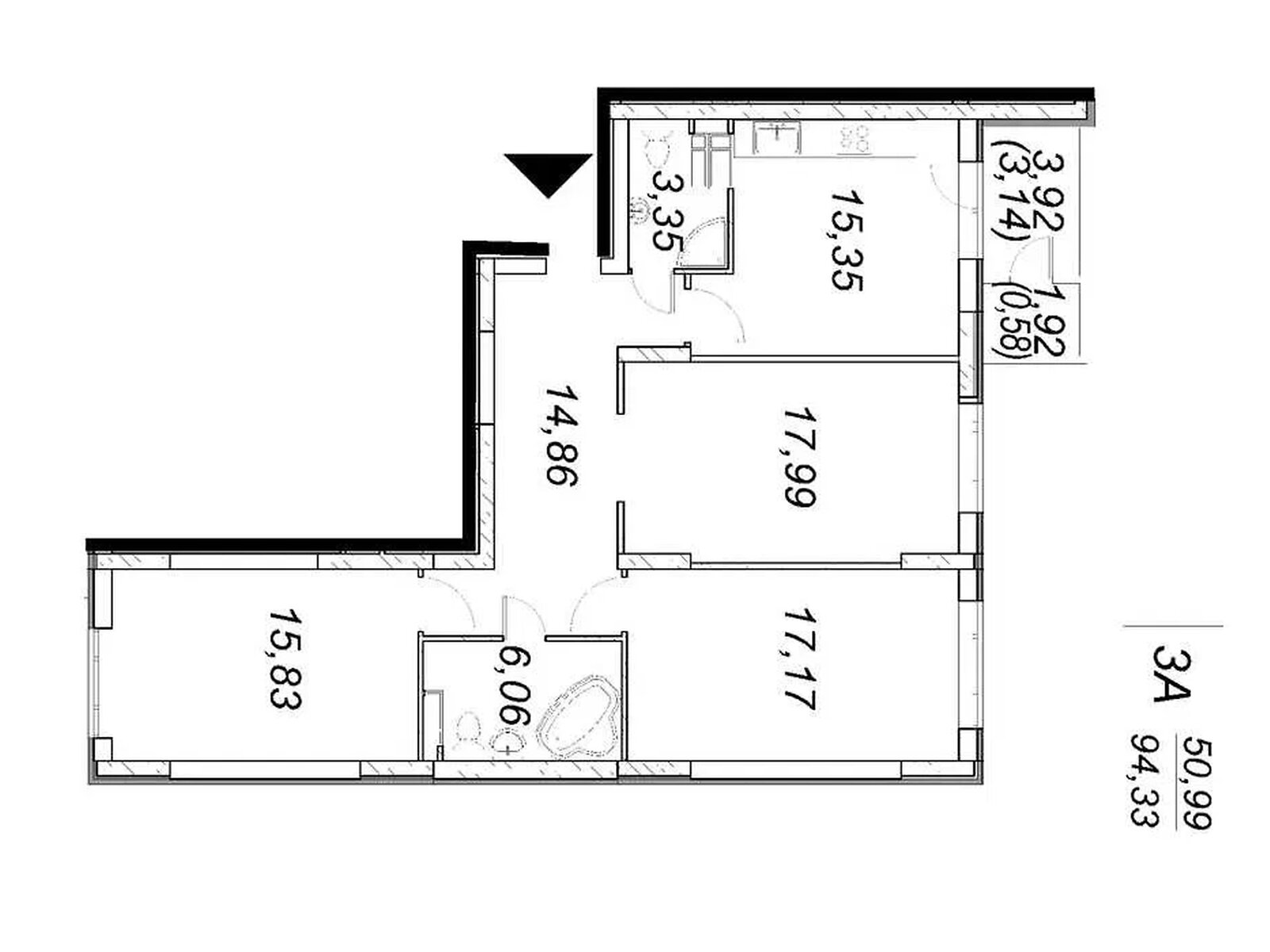 Продажа трехкомнатной квартиры в Киеве, на пер. Балтийский 3А, район Куреневка фото 1 Продажа трехкомнатной квартиры в Киеве, на пер. Балтийский 3А, район Куреневка фото 1