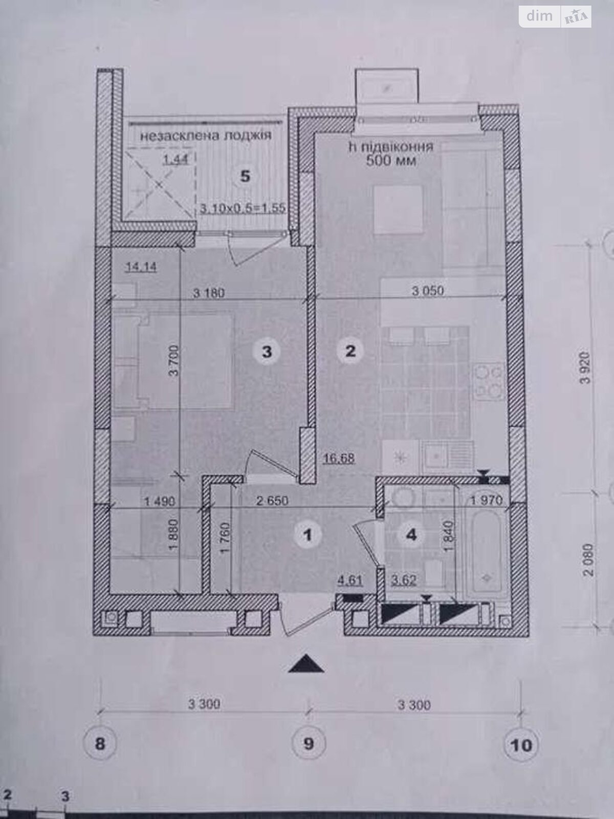 Продажа однокомнатной квартиры в Киеве, на ул. Евгения Маланюка 101, район Левобережный Масив фото 1